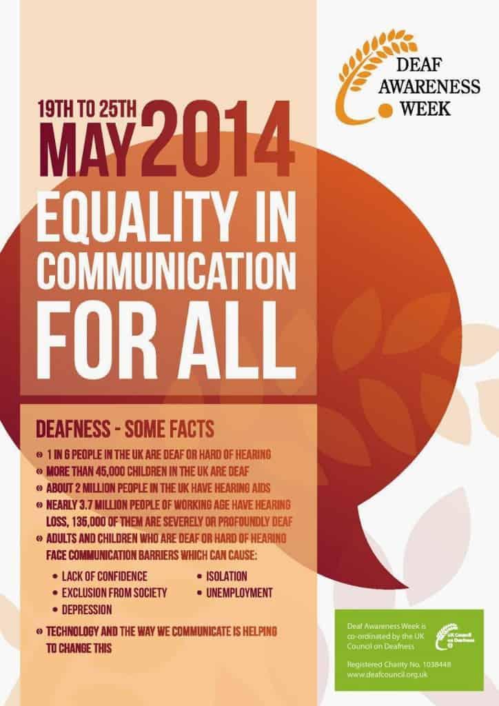 Deaf Awareness Week 2014