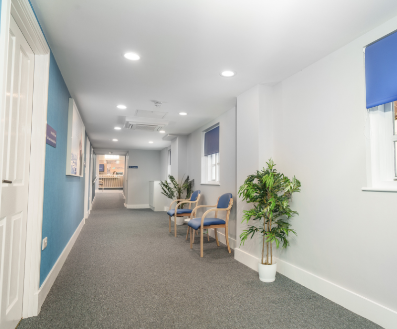 Ipswich interior corridor Clinic gallery image