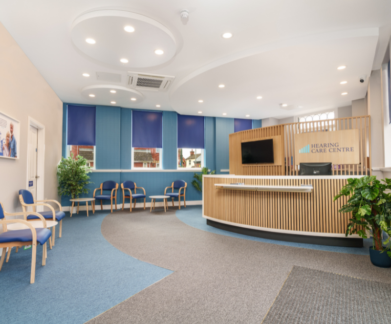 Ipswich interior reception Clinic gallery image
