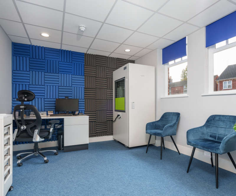 Ipswich testing room Clinic gallery image